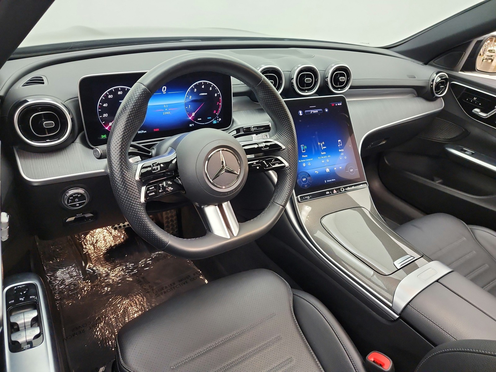 Used 2023 Black Mercedes-Benz C 300 Sedan image 13