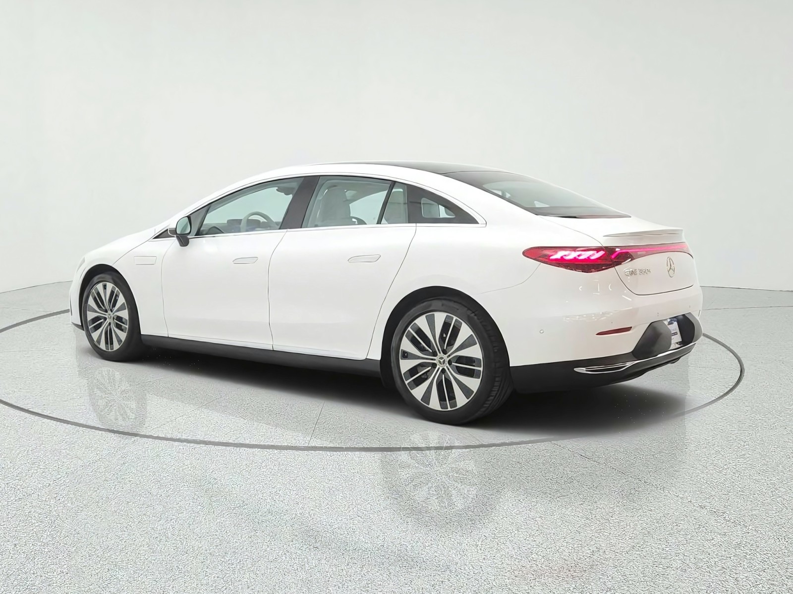 Certified Used 2024 Polar White Mercedes-Benz EQE 350+ Sedan image 7