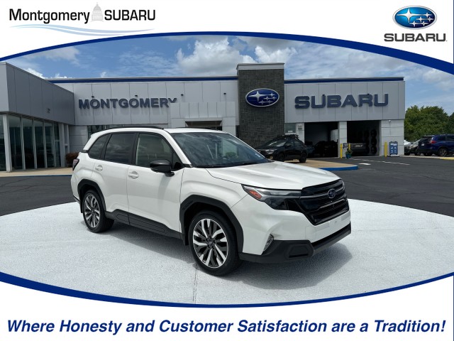 Crystal White Pearl 2025 Subaru Forester SUV / Crossover All-Wheel Drive Automatic