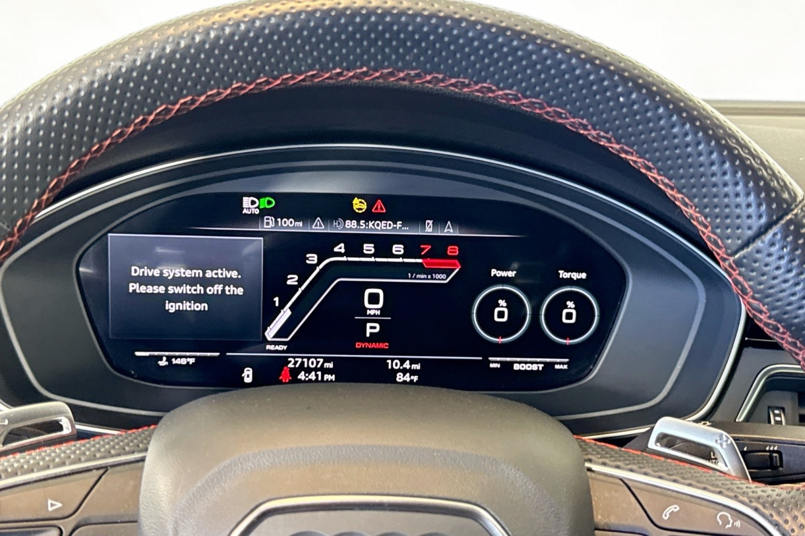 Used 2022 Mythos Black Metallic Audi  image 12