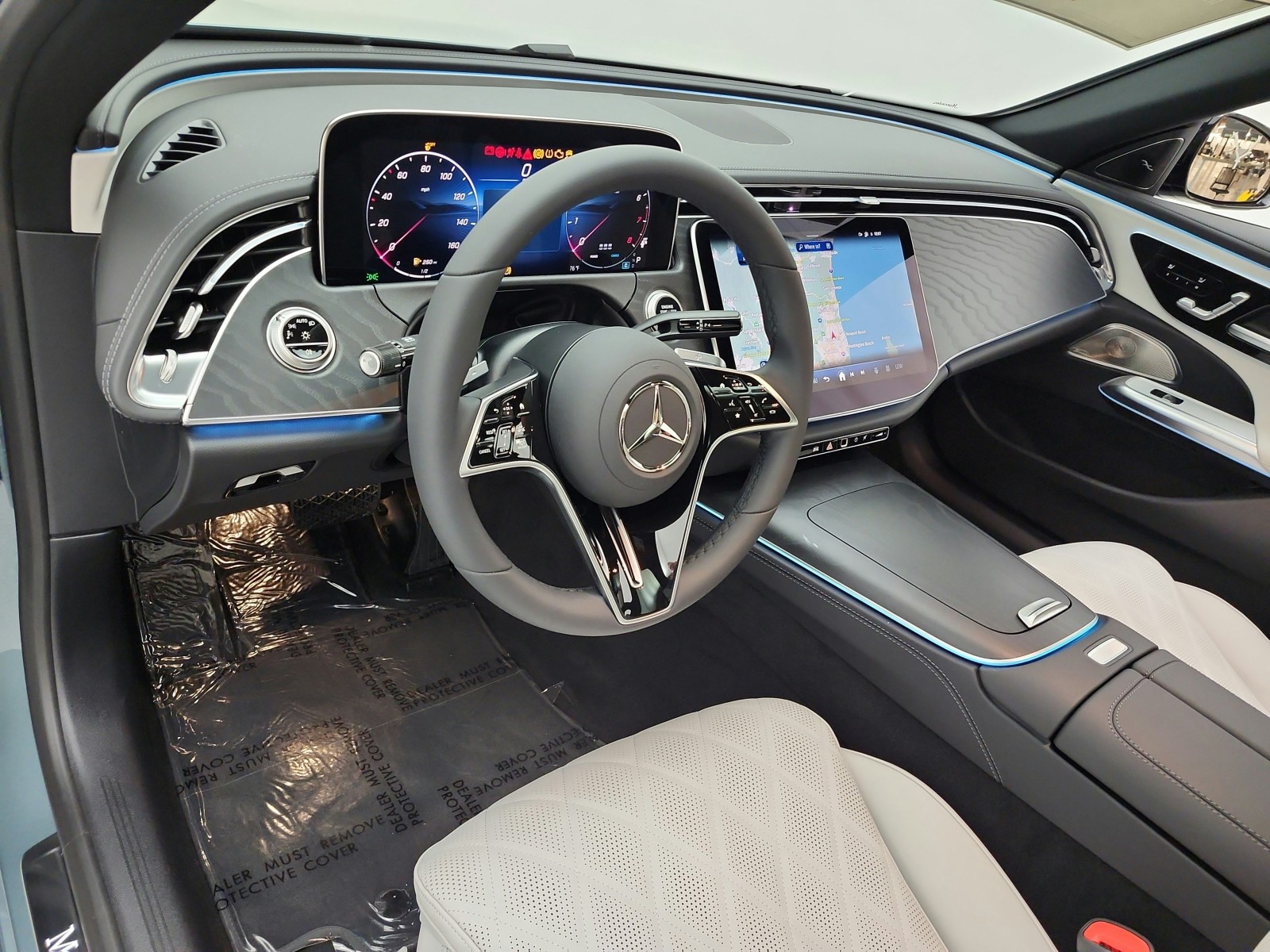 New 2027 Verde Silver Metallic Mercedes-Benz E 350 RWD Sedan image 9