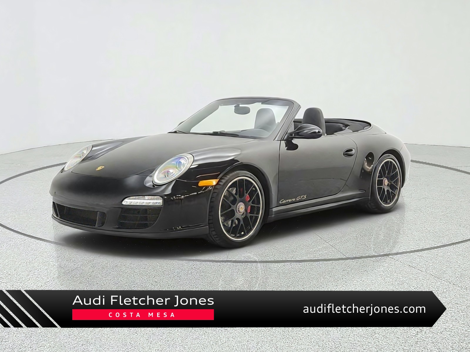 Black 2011 Porsche 911 Convertible Rear-Wheel Drive Automatic
