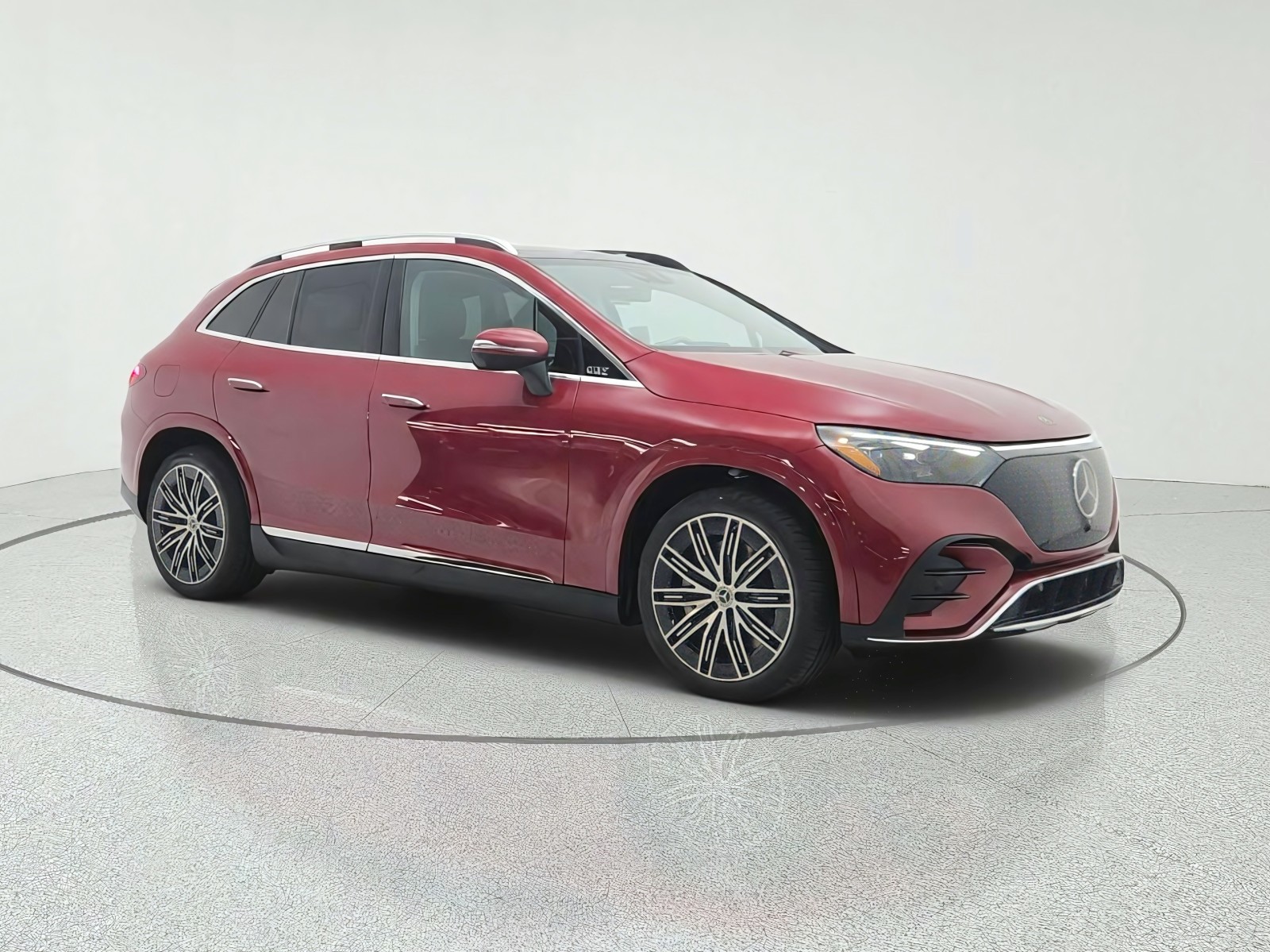 New 2027 MANUFAKTUR Patagonia Red Metallic Mercedes-Benz EQE 320+ SUV image 3
