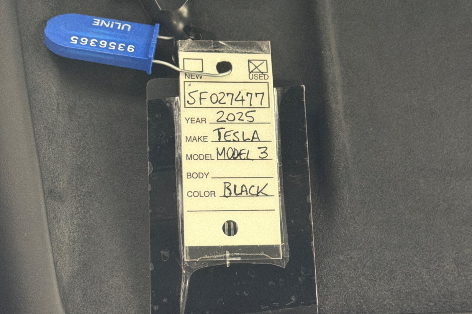 Used 2025 BLACK Tesla Long Range RWD image 23