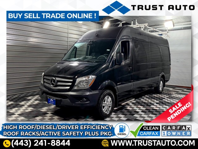 2016 Mercedes-Benz Sprinter Cargo 2500 170 High Roof Extended RWD