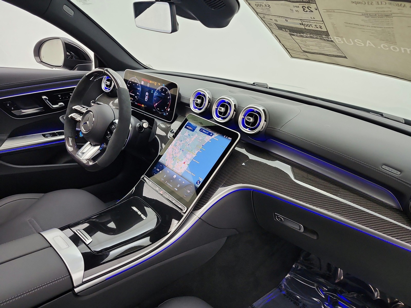 New 2026 MANUFAKTUR Alpine Grey Metallic Mercedes-Benz AMG® CLE 53 4MATIC+ Coupe image 14