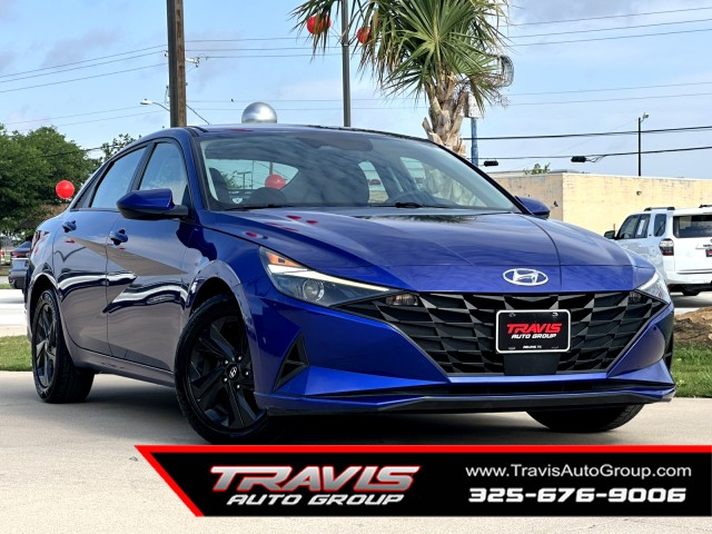 Blue 2023 Hyundai Elantra SEL FWD Sedan Front-Wheel Drive