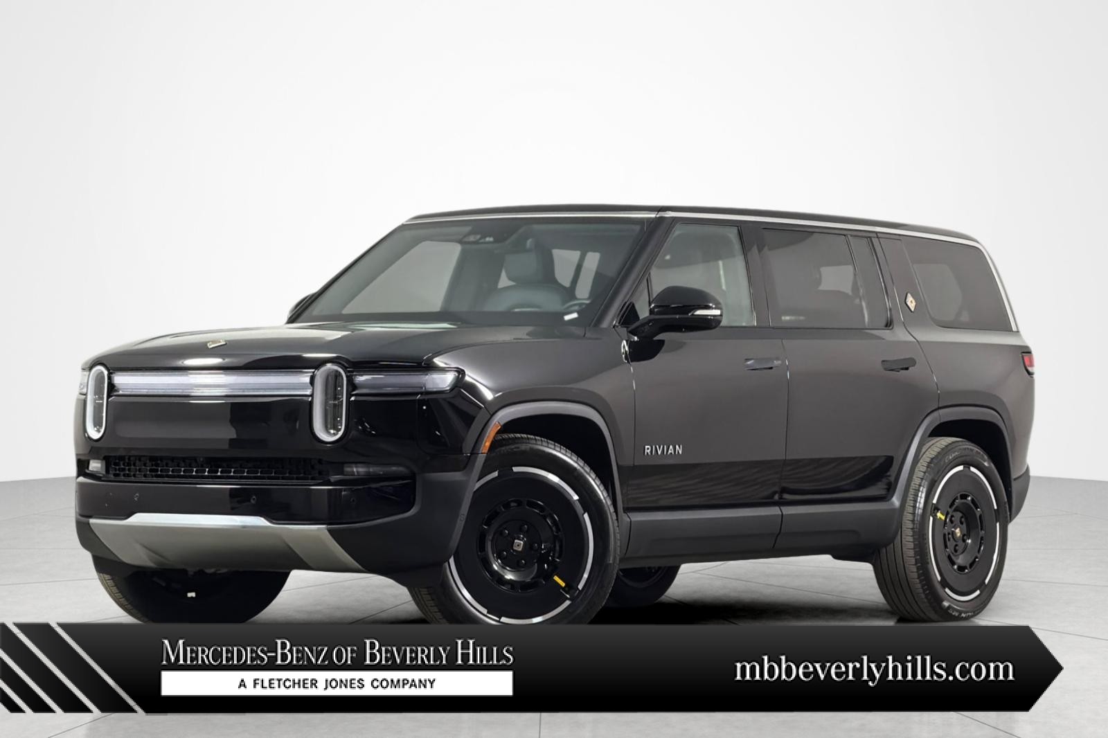 Black 2025 Rivian R1S SUV / Crossover All-Wheel Drive Automatic