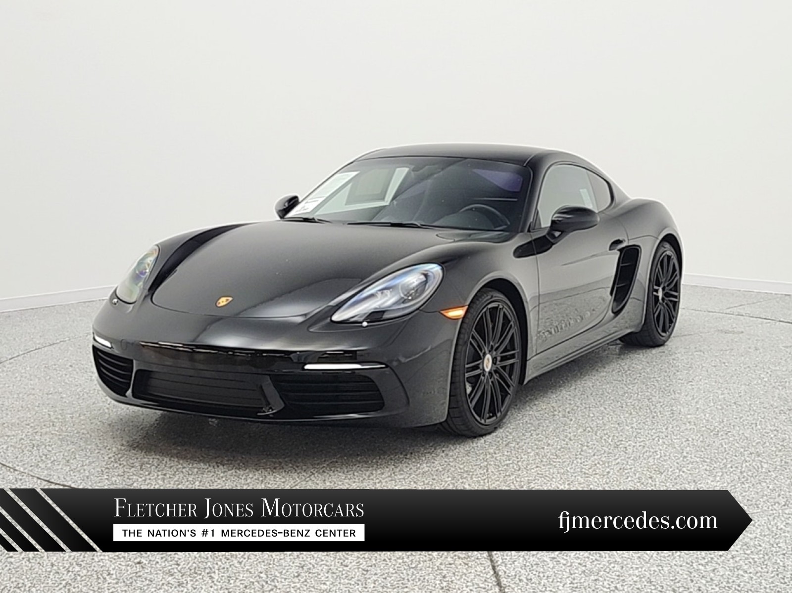Black 2020 Porsche 718 Cayman S RWD Coupe Rear-Wheel Drive Automatic