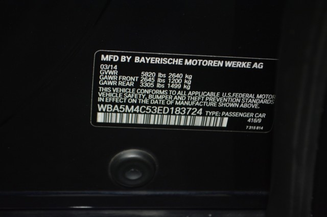 Used 2014 BMW 5 Series Gran Turismo 535i xDrive Sedan for sale in Geneva NY