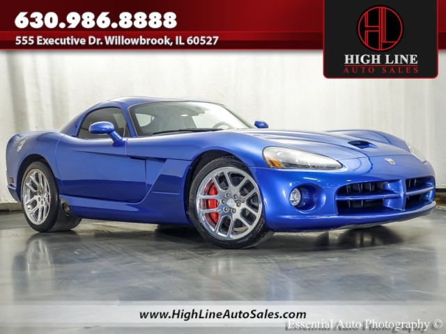 Viper GTS Blue 2006 Dodge Viper SRT10 Coupe RWD Coupe Rear-Wheel Drive Manual