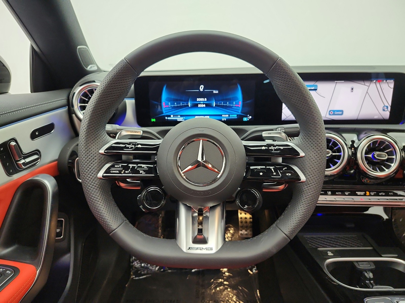 Certified Used 2025 Polar White Mercedes-Benz AMG® CLA 35 4MATIC Coupe image 28