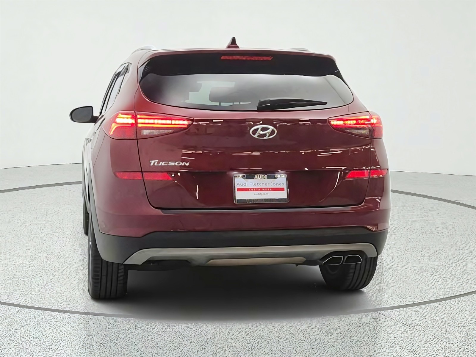 Used 2019 Gemstone Red Hyundai Limited FWD image 6