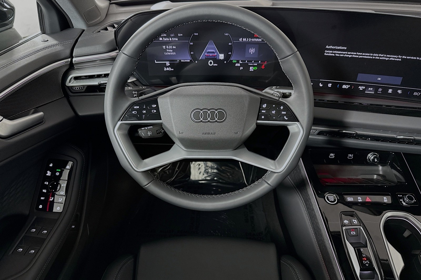 New 2026 Mythos Black Metallic Audi Premium Plus image 5