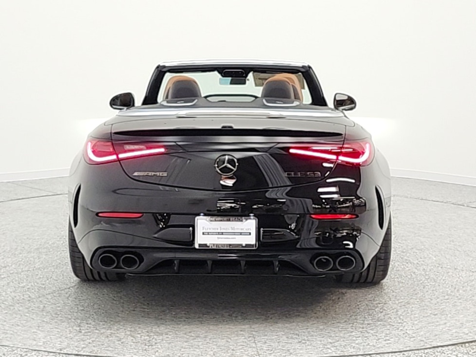 New 2026 Obsidian Black Metallic Mercedes-Benz AMG® CLE 53 4MATIC+ Cabriolet image 6