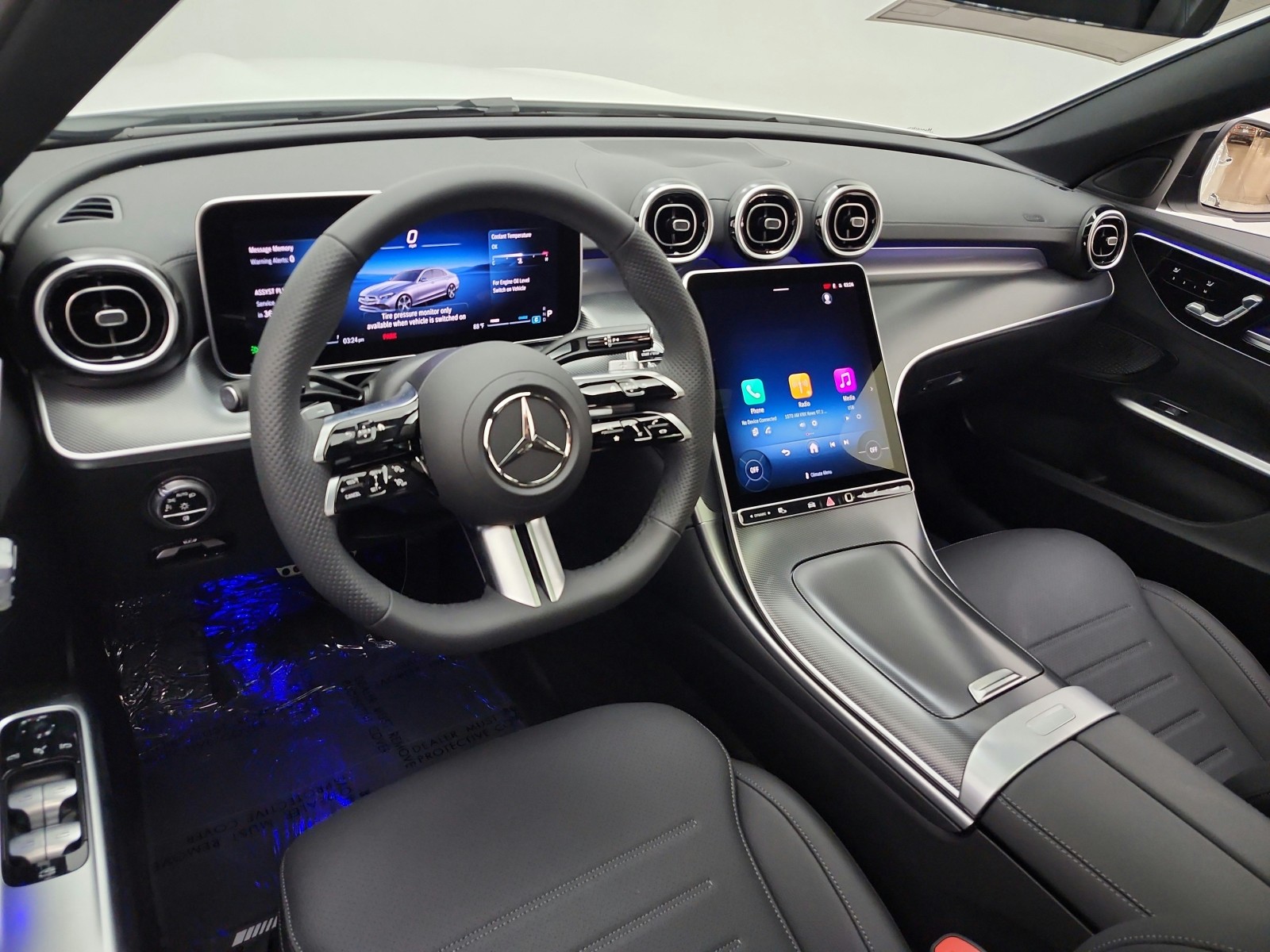 New 2026 Polar White Mercedes-Benz C 300 Sedan image 9