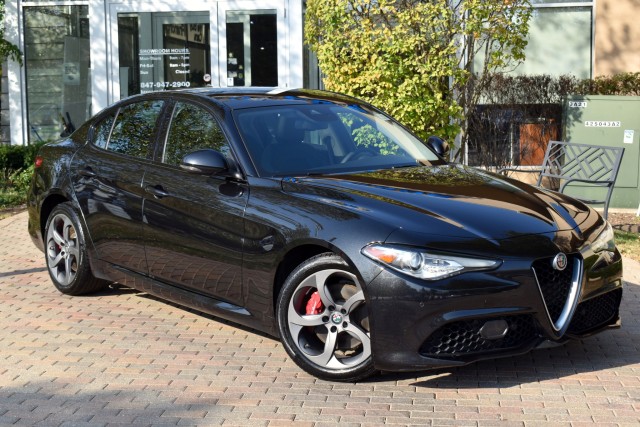 2017 Alfa Romeo Giulia Ti AWD Sport Navi Leather Sport Dual Sunroof Xenon Heated Front Seats Driver Assist H/K Sound Blind Spot Rear Camera MSRP $49,690 3