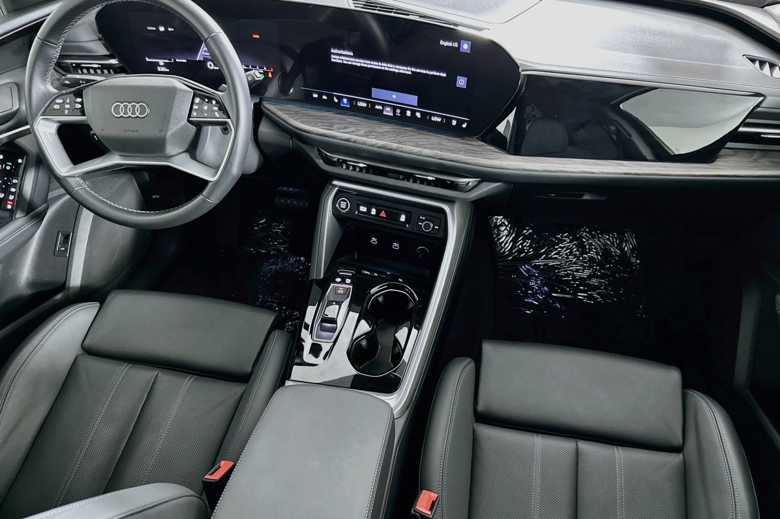 Used 2025 Glacier White Metallic Audi Premium Plus image 6