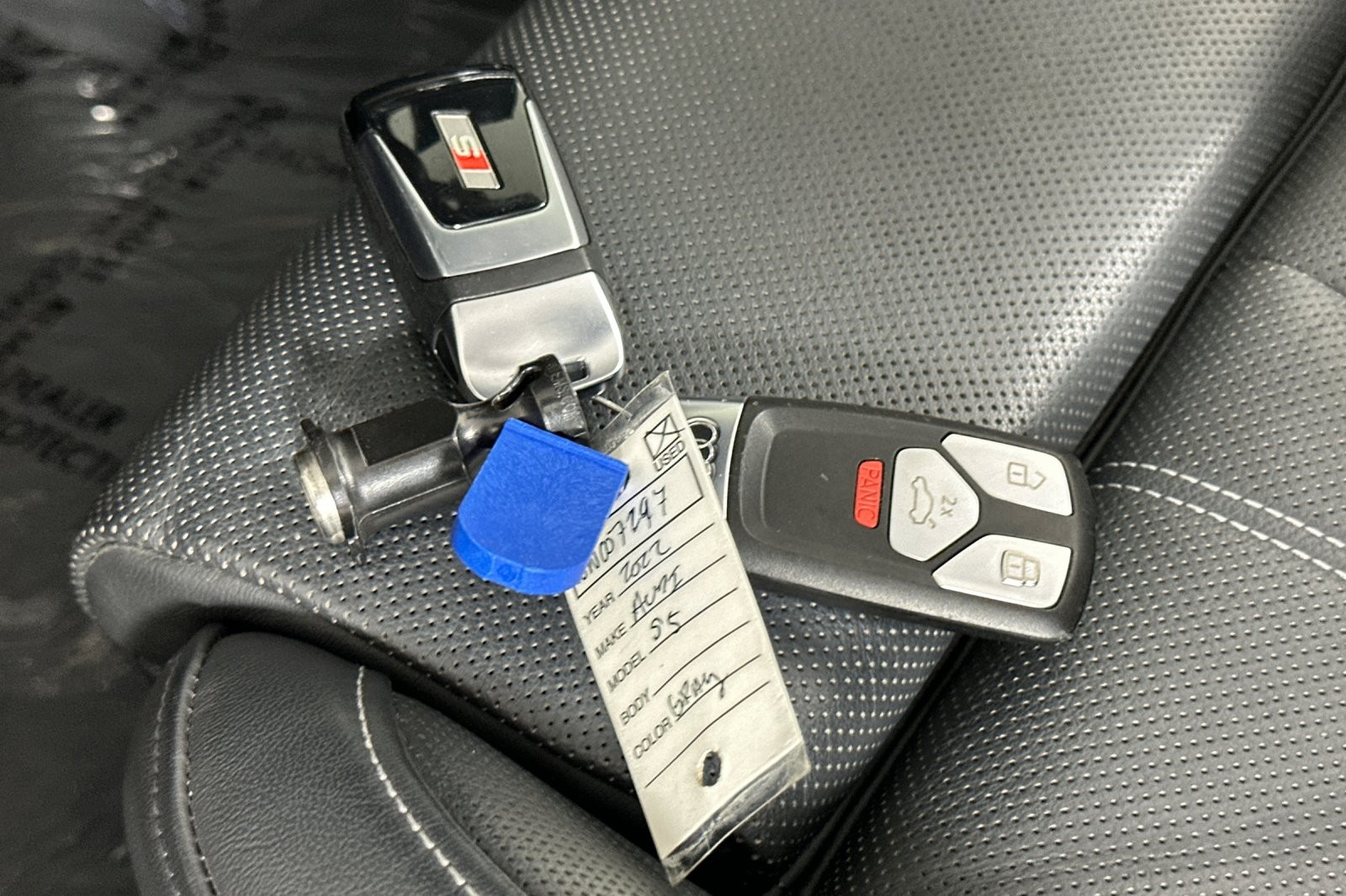 Used 2022 Daytona Gray Pearl Effect/Black Roof Audi Prestige 3.0 TFSI quattro image 24