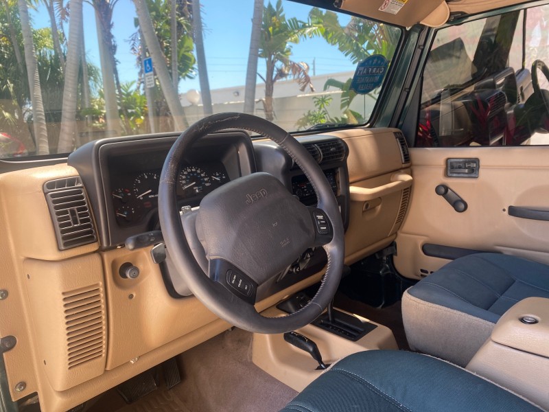 1999 Jeep Wrangler Sahara AUYO AC 6 CYL LOW MILES 47,009 in , 