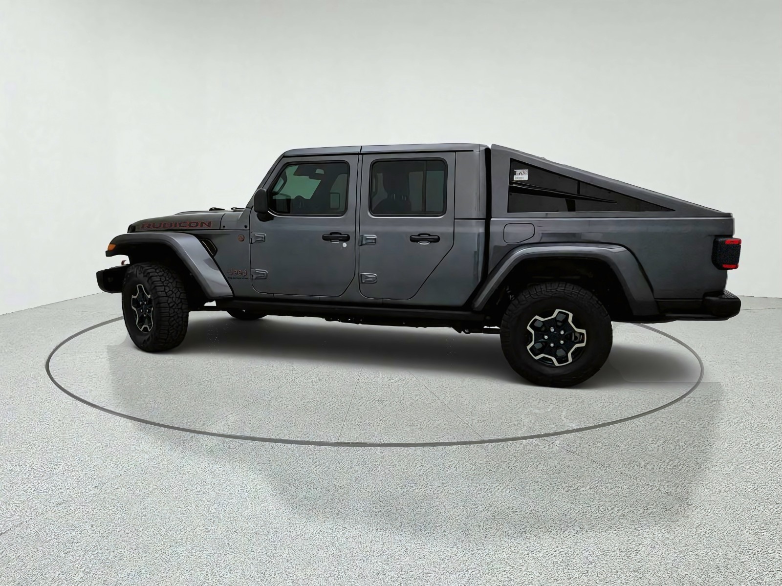 Used 2021 Granite Crystal Metallic Clearcoat Jeep Rubicon image 13