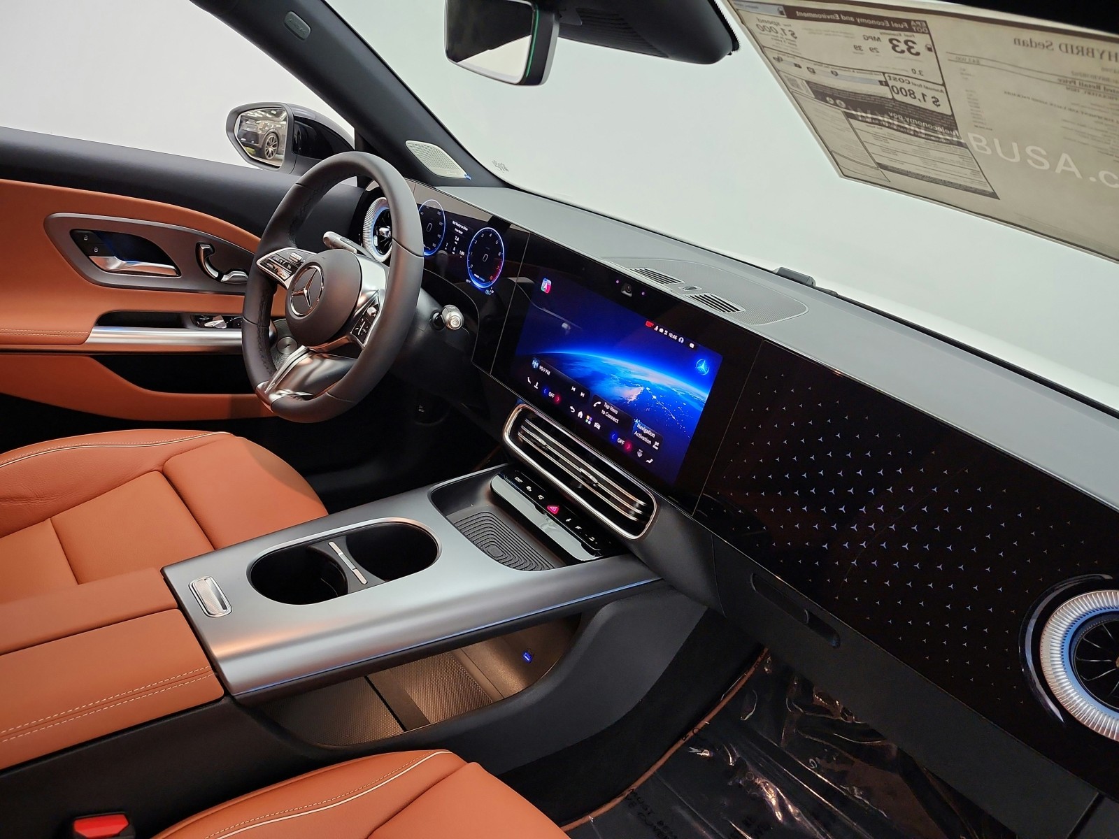 New 2027 Polar White Mercedes-Benz CLA 220 Hybrid FWD image 14
