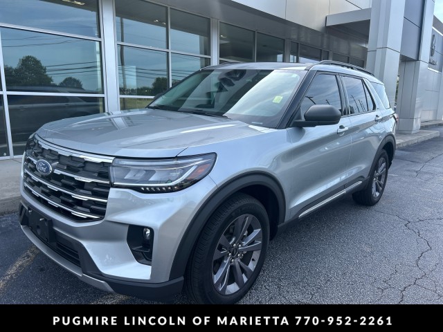 Iconic Silver Metallic 2025 Ford Explorer Active AWD SUV / Crossover All-Wheel Drive Automatic