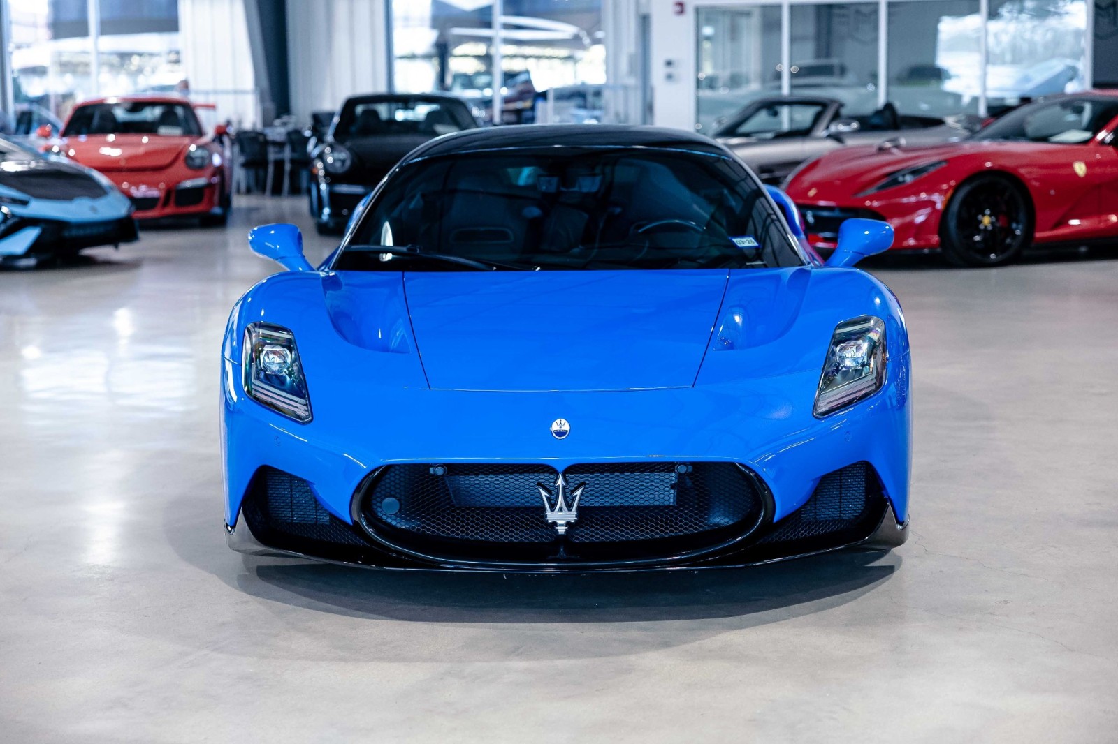 Used Car 2022 Maserati Mc20  - Full Car Ppf - Front Lift - Blu Infinito Metallic Paint - Velos Wheels For Sale Under $200,000 In Boerne, Texas