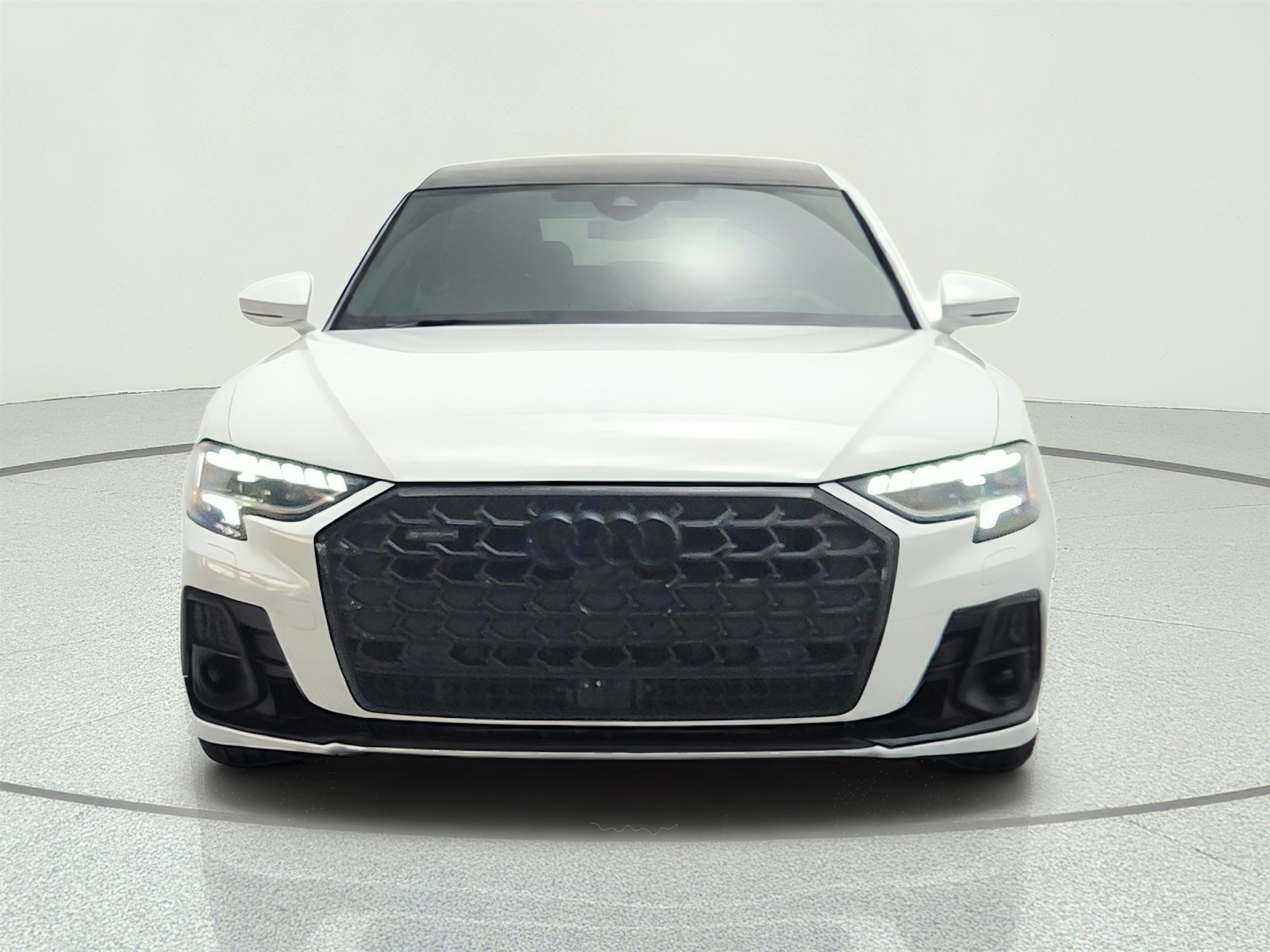 Used 2023 Glacier White Metallic Audi L 55 TFSI quattro image 2