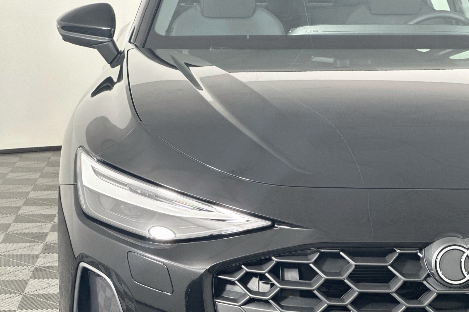 New 2026 Mythos Black Metallic Audi Premium image 12