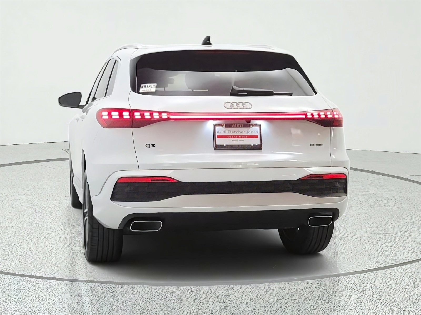 Used 2025 Glacier White Metallic Audi Premium image 6