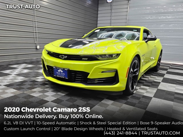 Shock 2020 Chevrolet Camaro Coupe Rear-Wheel Drive 10-Speed Automatic