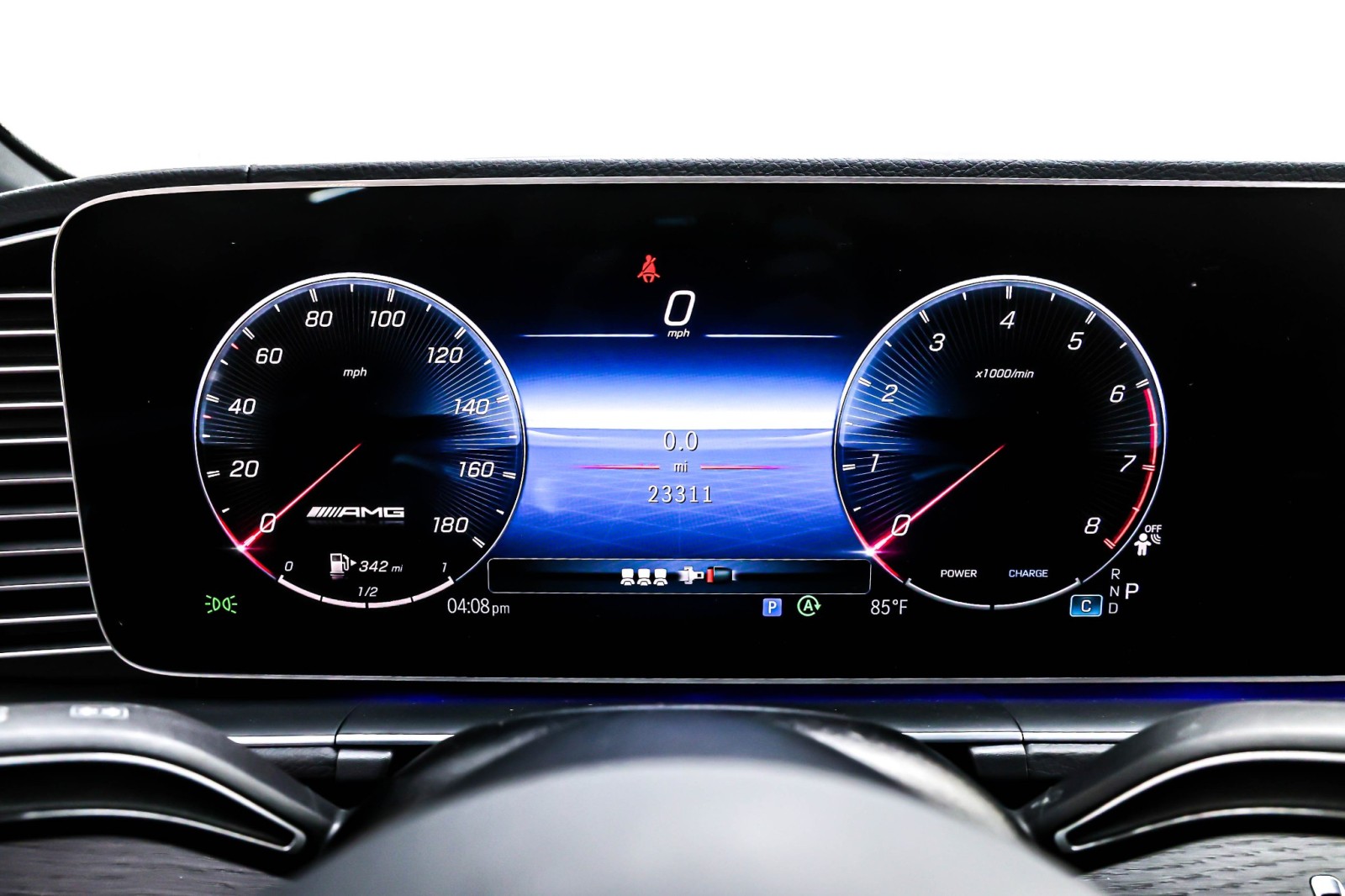 Used 2025 MANUFAKTUR Moonlight White Metal Mercedes-Benz AMG® GLE 53 image 19