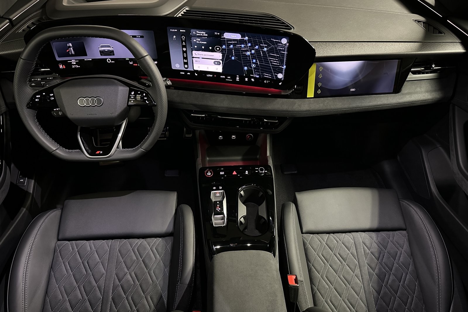 New 2027 Mythos Black Metallic Audi Premium Plus quattro image 12