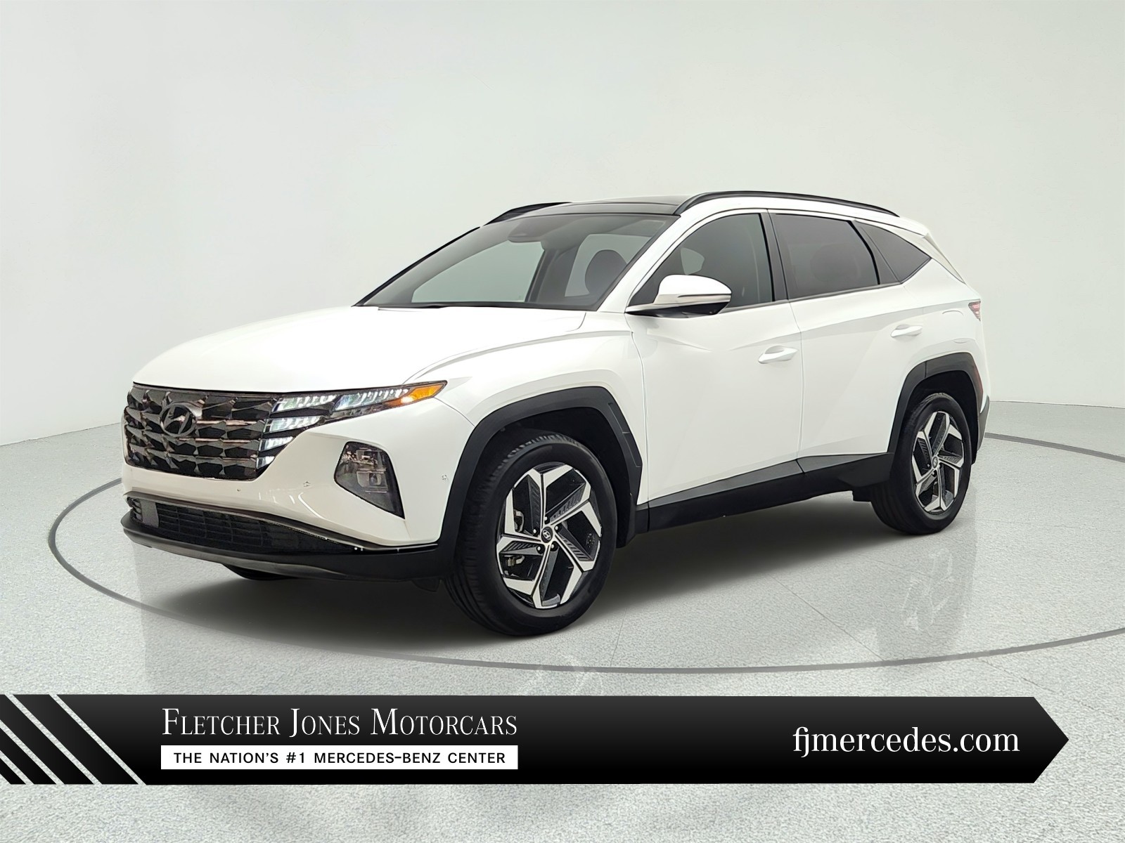 Quartz White 2022 Hyundai Tucson SUV / Crossover All-Wheel Drive Automatic