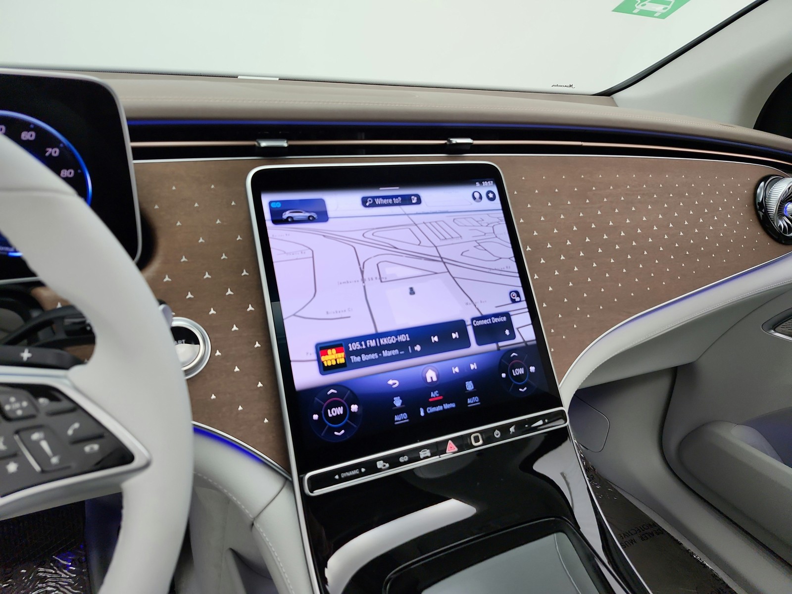 New 2027 Sonoran Brown Metallic Mercedes-Benz EQE 320+ SUV image 10