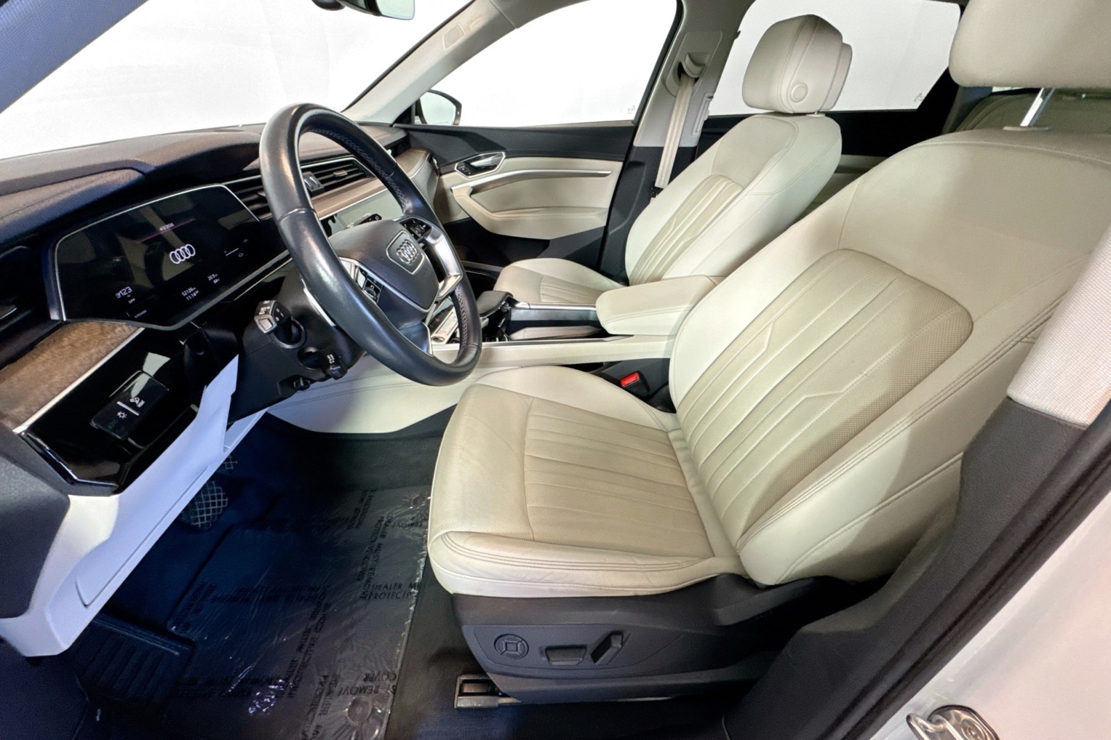 Used 2022 Glacier White Metallic Audi Premium Plus image 19