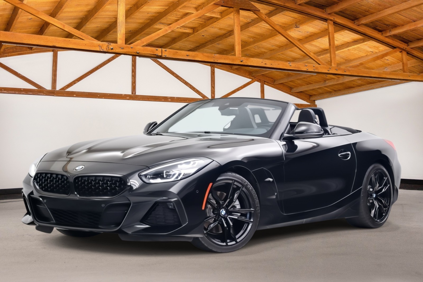 Black Sapphire Metallic 2022 BMW Z4 Convertible Rear-Wheel Drive Automatic