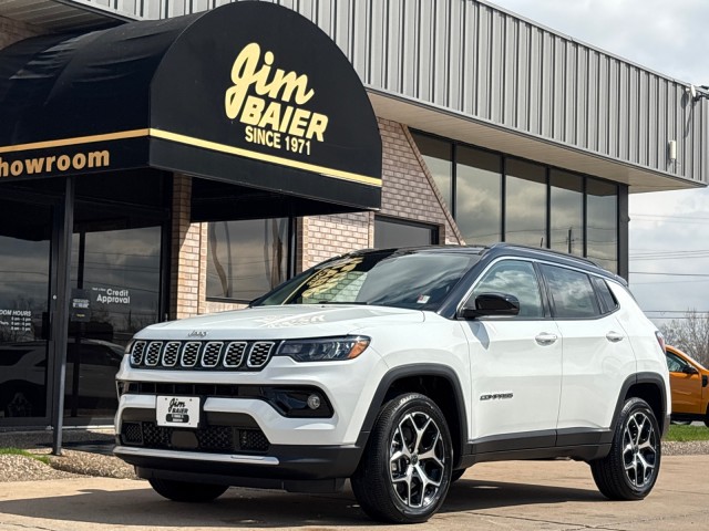 Bright White Clearcoat 2026 Jeep Compass Limited 4WD SUV / Crossover Four-Wheel Drive Automatic