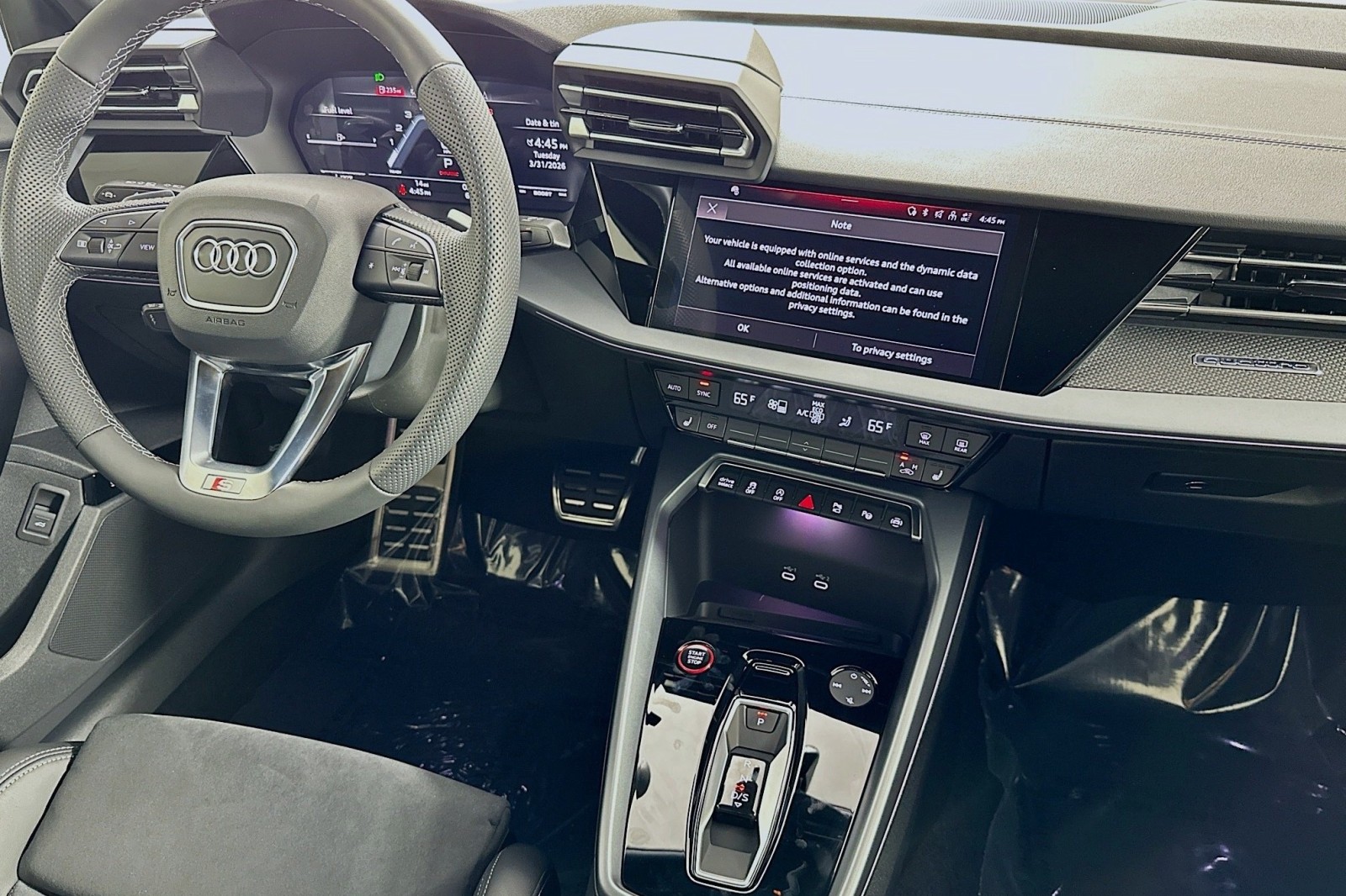 New 2026 Mythos Black Metallic Audi Quattro image 6