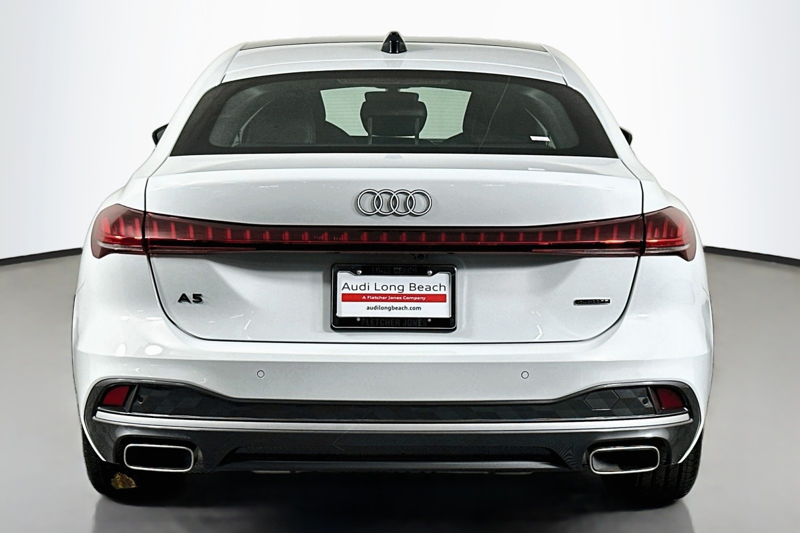 Used 2025 Glacier White Metallic Audi Premium Plus image 3