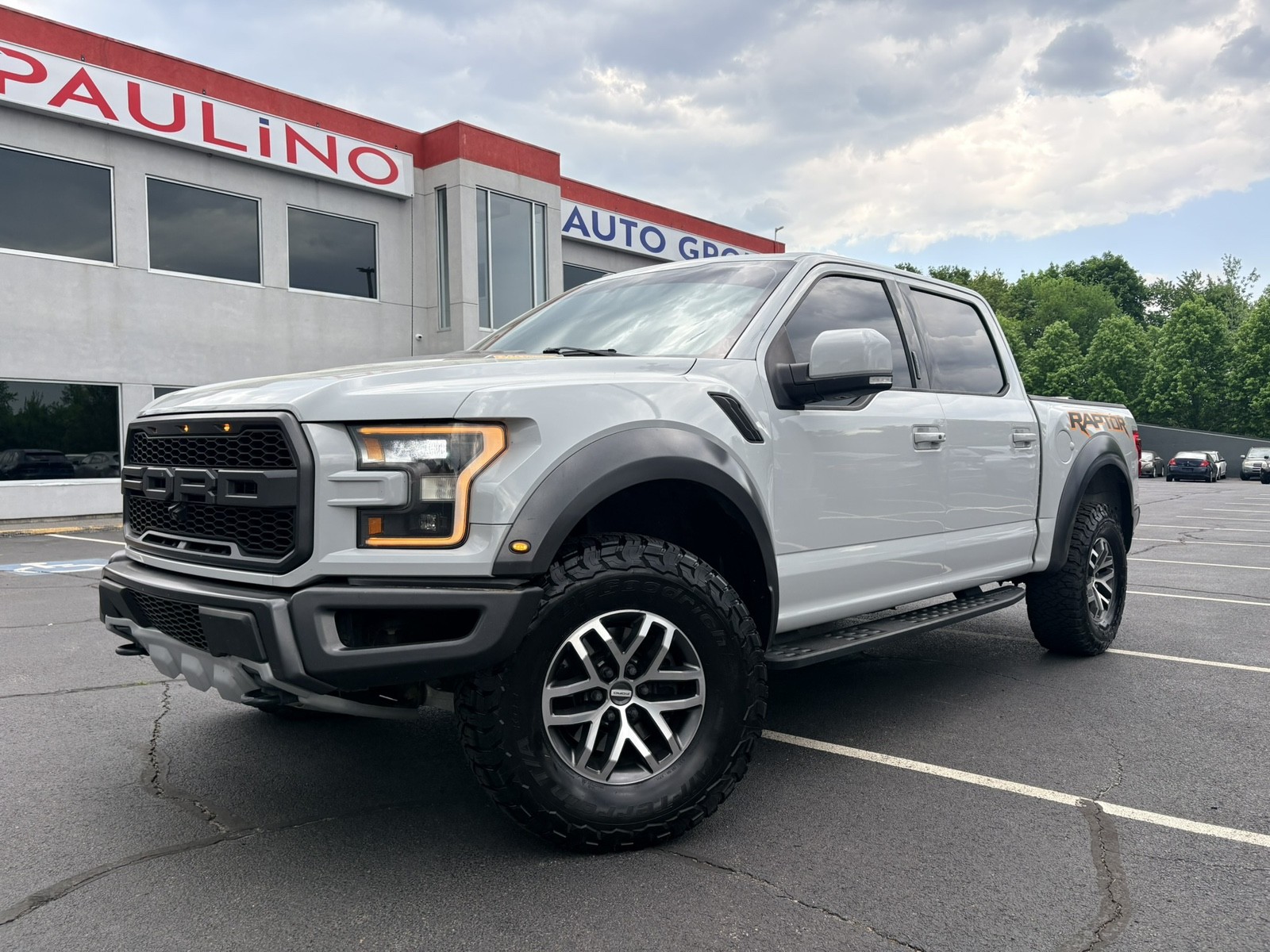 Gray (Magnetic Metallic) 2017 Ford F-150 Raptor SuperCrew 4WD Pickup Truck Four-Wheel Drive Automatic
