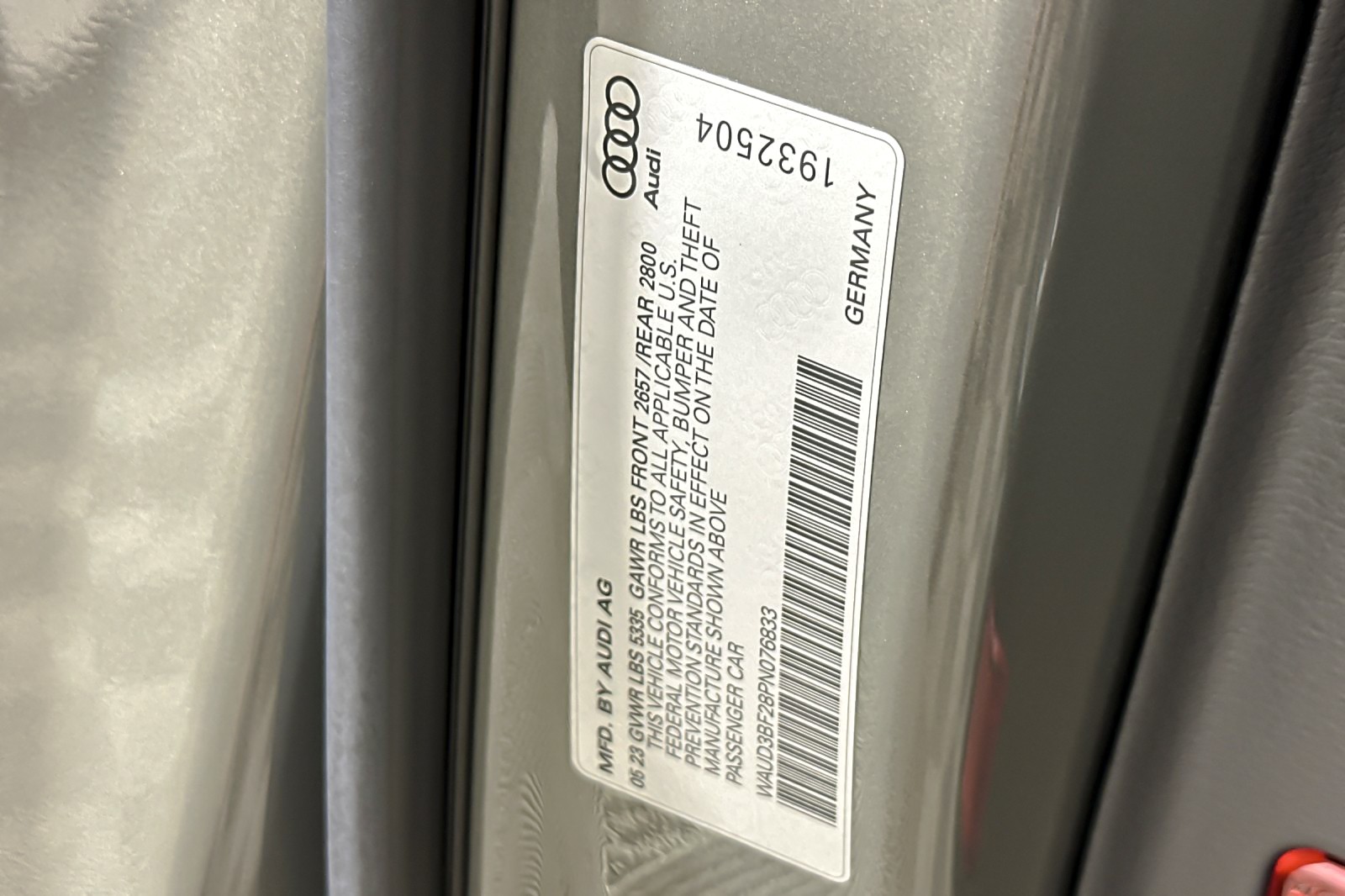 Used 2023 Chronos Gray Metallic Audi Premium 45 TFSI quattro image 26