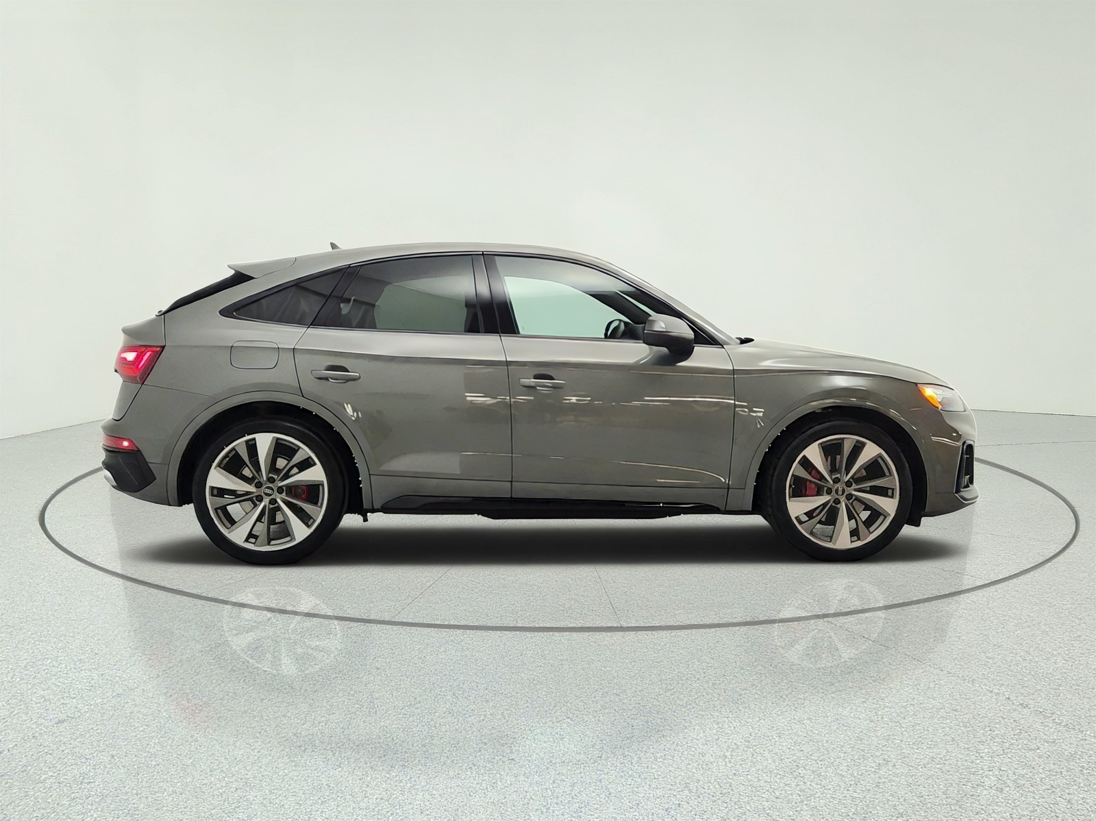 Used 2023 Chronos Gray Metallic Audi Premium Plus image 4