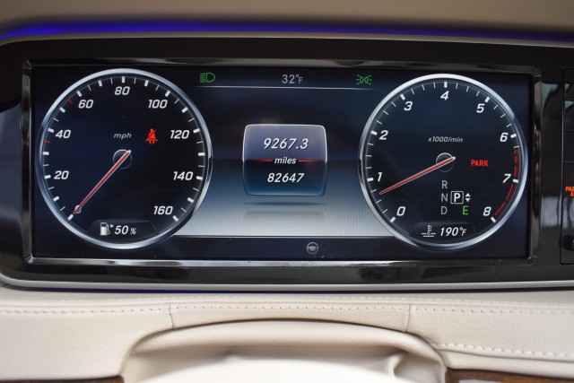 2015 Mercedes-Benz S550 4MATIC AWD Designo Matte Premium 1 Pkg. AWD Heated/Cooled 17