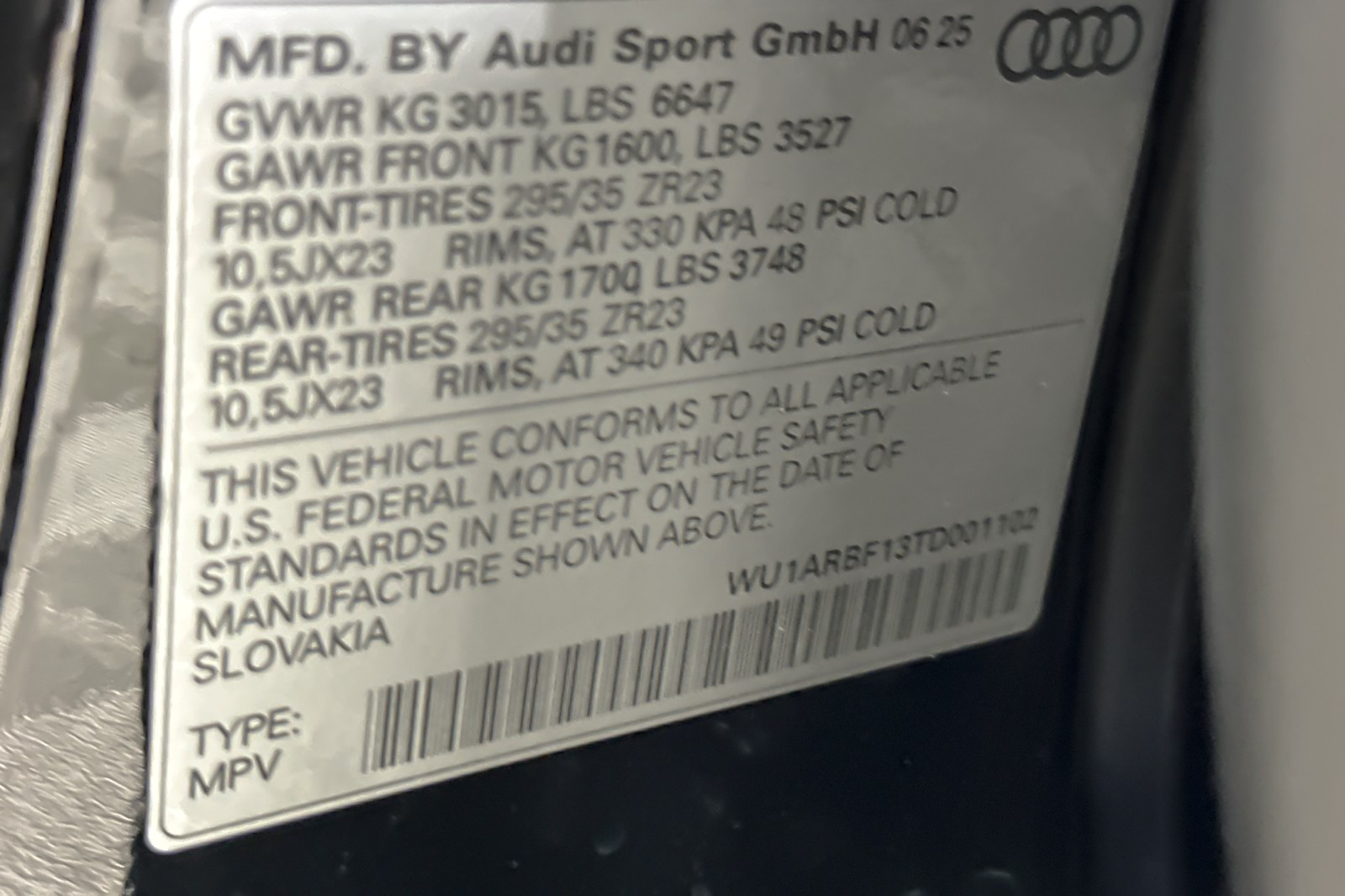 New 2026 Mythos Black Metallic Audi performance quattro image 24