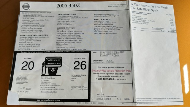 2005 Nissan 350Z  34