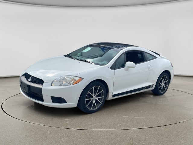 Northstar White 2012 Mitsubishi Eclipse Coupe Front-Wheel Drive Automatic