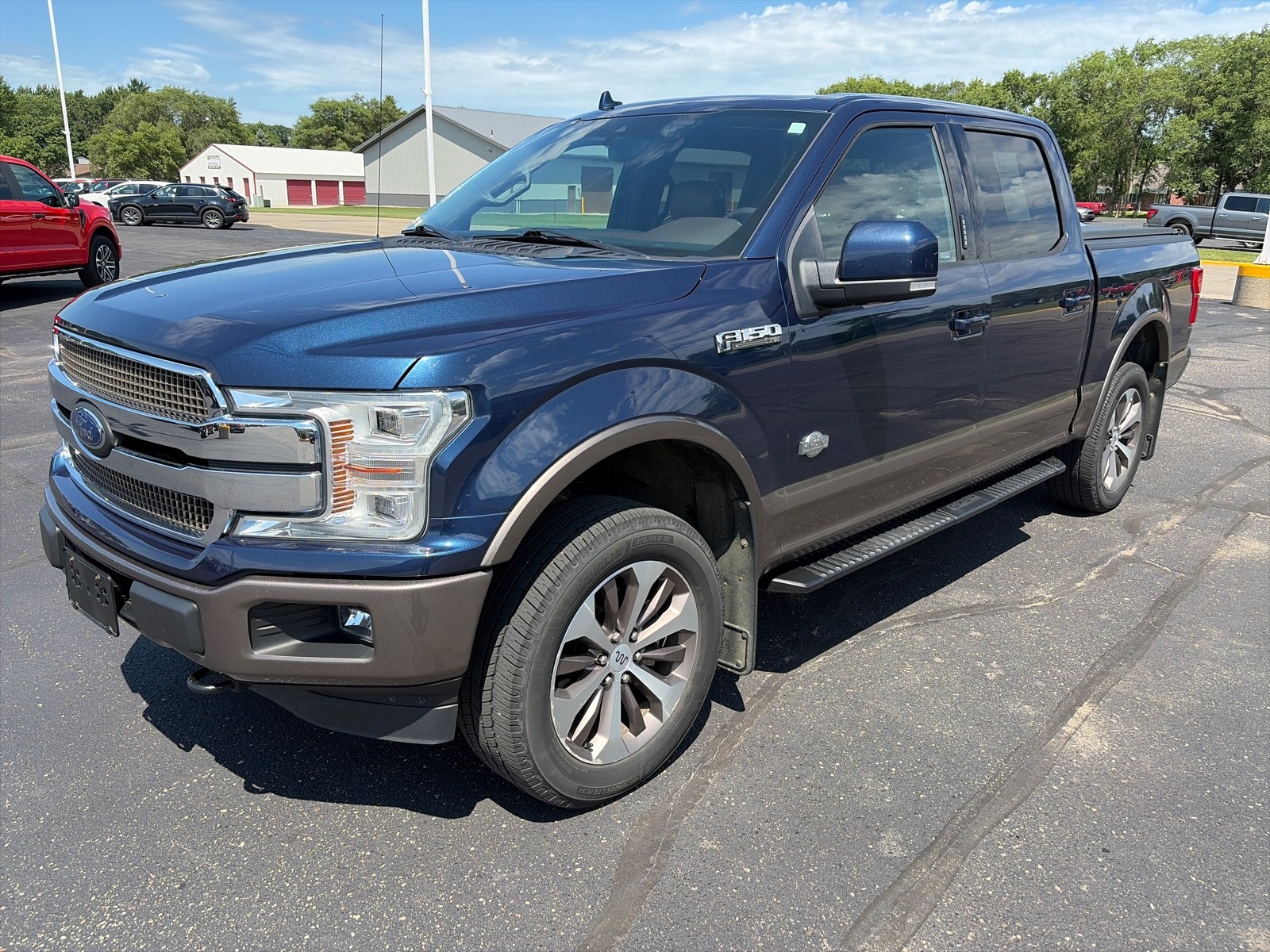 Blue Jeans Metallic 2019 Ford F-150 Pickup Truck Four-Wheel Drive Automatic