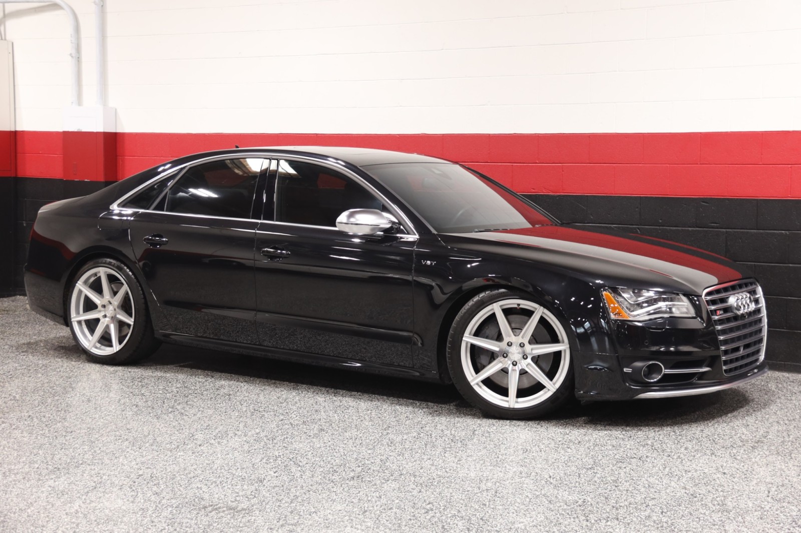 Brilliant Black 2014 Audi S8 4.0T quattro Sedan All-Wheel Drive Automatic